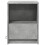 VidaXL (concrete grey, 1 pcs) vidaXL Bedside Cabinet with LED Lights Bed Table Engineered Wood 6