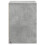 VidaXL (concrete grey, 1 pcs) vidaXL Bedside Cabinet with LED Lights Bed Table Engineered Wood 7