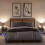 VidaXL (grey sonoma, 2 pcs) vidaXL Bedside Cabinet with LED Lights Bed Table Engineered Wood 5