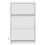 VidaXL (white) vidaXL Bedside Cabinet with LED Lights Bed Side Table Engineered Wood 6