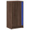 VidaXL (brown oak) vidaXL Sideboard with LED Side Cabinet Highboard Cupboard Engineered Wood 3