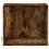 VidaXL (smoked oak, 2 pcs) vidaXL Wall-mounted Bedside Cabinets with LED Lights Bed Table Side Table 6
