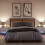 VidaXL (white, 2 pcs) vidaXL Wall-mounted Bedside Cabinets with LED Lights Bed Table Side Table 5