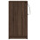 VidaXL (brown oak) vidaXL Sideboard with LED Side Cabinet Highboard Cupboard Engineered Wood 5