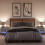 VidaXL (concrete grey, 2 pcs) vidaXL Wall-mounted Bedside Cabinets with LED Lights Bed Table Side Table 5