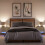 VidaXL (sonoma oak, 2 pcs) vidaXL Wall-mounted Bedside Cabinets with LED Lights Bed Table Side Table 5