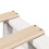VidaXL (white, 90 x 190 cm) vidaXL Bed Frame with Headboard Mattress Foundation Bed Base Solid Wood Pine 9