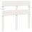 VidaXL (white, 90 x 190 cm) vidaXL Bed Frame with Headboard Mattress Foundation Bed Base Solid Wood Pine 6