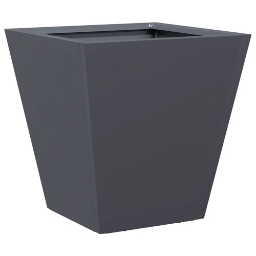 VidaXL vidaXL Pflanzkübel Anthrazit 30x30x30 Stahl