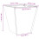 VidaXL vidaXL Pflanzkübel Anthrazit 30x30x30 Stahl 10