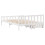 VidaXL (white, 160 x 200 cm) vidaXL Bed Frame with Drawers Bed Wax Solid Wood Pine 6