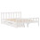 VidaXL (white, 160 x 200 cm) vidaXL Bed Frame with Drawers Bed Wax Solid Wood Pine 3