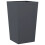 VidaXL vidaXL Pflanzkübel Anthrazit 45x45x75 cm Stahl 6