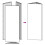 VidaXL vidaXL Garden Planters Flower Pot Planter 2 pcs Triangular Galvanized Steel 7