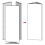 VidaXL vidaXL Garden Planter Patio Flower Pot Planter Box Triangular Galvanized Steel 8