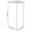 VidaXL vidaXL Garden Planter Patio Flower Pot Planter Box Triangular Galvanized Steel 4
