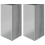 VidaXL vidaXL Garden Planters Flower Pot Planter 2 pcs Triangular Galvanized Steel 1