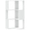 VidaXL (white) vidaXL Corner Bookcase 3-Tier Corner Bookshelf Corner Rack Engineered Wood 1