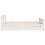 VidaXL (white, 150 x 200 cm) vidaXL Bed Frame with Drawers Home Bed Base Solid Wood Pine 5