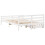 VidaXL (white, 135 x 190 cm) vidaXL Bed Frame with Drawers Home Bed Base Solid Wood Pine 6