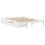 VidaXL (white, 150 x 200 cm) vidaXL Bed Frame with Drawers Bed Wax Solid Wood Pine 3