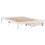 VidaXL (white, 120 x 190 cm) vidaXL Bed Frame with Drawers Bed Wax Solid Wood Pine 8