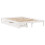 VidaXL (white, 120 x 190 cm) vidaXL Bed Frame with Drawers Bed Wax Solid Wood Pine 3