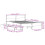 VidaXL (white, 120 x 190 cm) vidaXL Bed Frame with Headboard Wax Solid Wood Pine 4