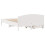 VidaXL (white, 150 x 200 cm) vidaXL Bed Frame with Headboard Bed Base Wax Solid Wood Pine 8