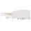 VidaXL (white, 120 x 190 cm) vidaXL Bed Frame with Headboard Bed Base Wax Solid Wood Pine 8