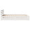 VidaXL (white, 135 x 190 cm) vidaXL Bed Frame with Drawers Bed Base Solid Wood Pine 5