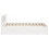VidaXL (white, 180 x 200 cm) vidaXL Bed Frame with Headboard Bed Base Solid Wood Pine 7