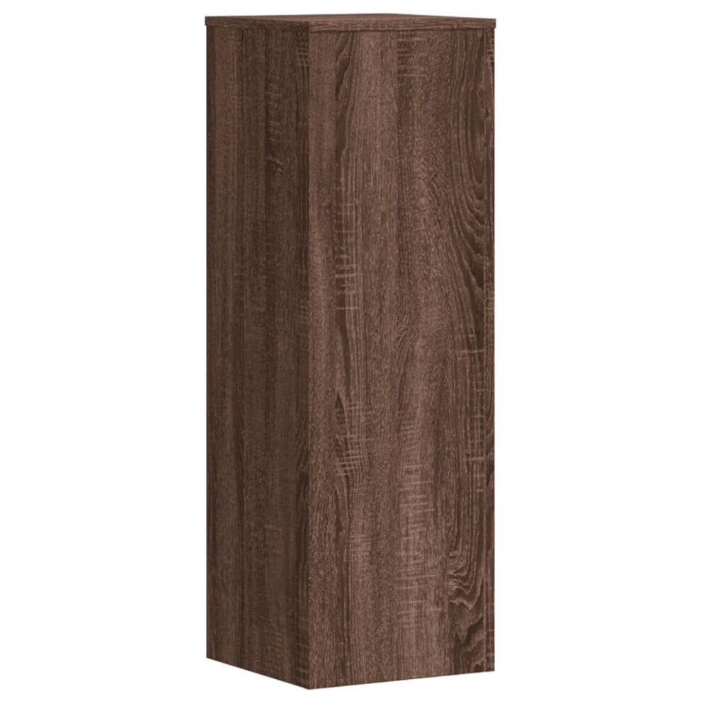 Vidaxl ( Oak) Plant Stand Plant Pot Holder Flower Stand Engineered Wood Brown