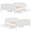 VidaXL (white, 120 x 190 cm) vidaXL Bed Frame with Headboard Bed Base Bedstead Solid Wood Pine 9