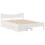 VidaXL (white, 140 x 200 cm) vidaXL Bed Frame with Drawers Bed Base Solid Wood Pine 1