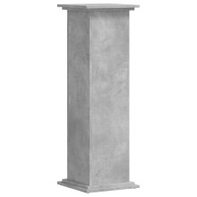 (concrete grey, 33 x 33 x 100 cm) vidaXL Plant Stand Plant Pot Plant Holder Outdoor Flower Stand Engineered Wood