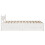 VidaXL (white, 135 x 190 cm) vidaXL Bed Frame with Drawers Bed Base Solid Wood Pine 7