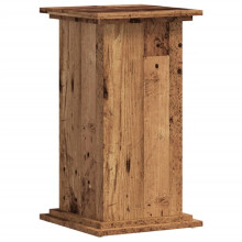 (old wood, 33 x 33 x 60 cm) vidaXL Plant Stand Plant Pot Plant Holder Outdoor Flower Stand Engineered Wood