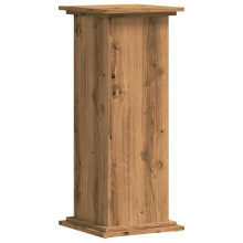(oak, 33 x 33 x 80 cm) vidaXL Plant Stand Plant Pot Plant Holder Outdoor Flower Stand Engineered Wood