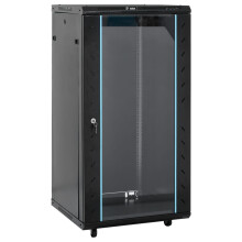 (black, 60 x 60 x 120 cm) vidaXL Network Cabinet Home Office Server Rack Data Cabinet Network Rack IP20