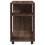 VidaXL (brown oak) vidaXL Side Table with Wheels Hall Tea End Table Sofa Table Engineered Wood 6