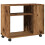 VidaXL (old wood) vidaXL Side Table with Wheels Hall Tea End Table Sofa Table Engineered Wood 7