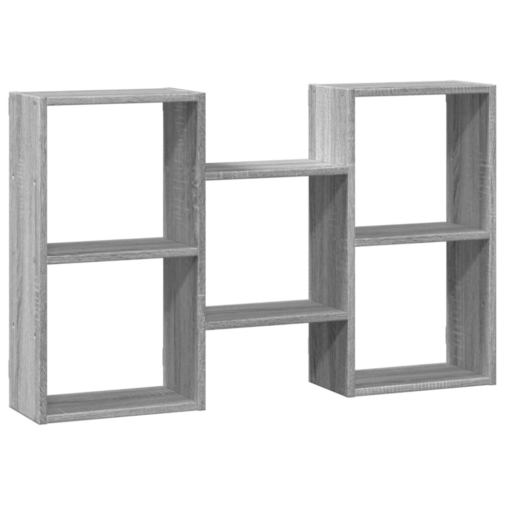 (grey sonoma) vidaXL Wall Shelf Floating Shelf Storage Shelf Engineered Wood