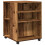 VidaXL (old wood) vidaXL Side Table with Wheels End Sofa Table Engineered Wood 1