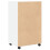 VidaXL (white) vidaXL RollingÂ Cabinet Office Storage Cabinet Engineered Wood 6