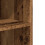 VidaXL (old wood) vidaXL Side Table with Wheels End Sofa Table Engineered Wood 7
