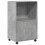 VidaXL (concrete grey) vidaXL RollingÂ Cabinet Office Storage Cabinet Engineered Wood 1