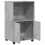 VidaXL (concrete grey) vidaXL RollingÂ Cabinet Office Storage Cabinet Engineered Wood 7