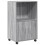 VidaXL (grey sonoma) vidaXL RollingÂ Cabinet Office Storage Cabinet Engineered Wood 1
