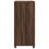 VidaXL (brown oak) vidaXL RollingÂ Cabinet Office Storage Cabinet Engineered Wood 5